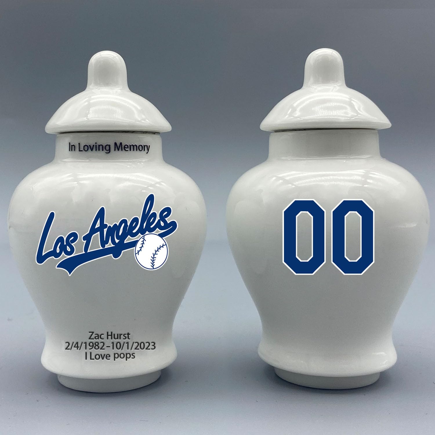 Custom Baseball Urn
